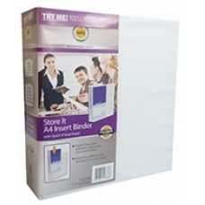 Store It Insert Binder A4 2D 38mm White EA