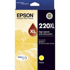 Epson 220 XL Original Yellow Premium Ink Cartridge EA