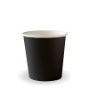 Single Wall Bio Hot Cup Black 4oz CT 200