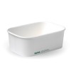 BioBoard Rect Takeaway Base 750ml White CT 300