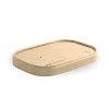 BioBoard Rect Takeaway Lid Kraft CT 300