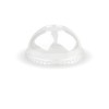 BioCup Lid Cold Paper 90mm PLA Clear Dome CT 1000