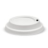 BioCup Lid White 90mm Large Plant Fibre CT1000