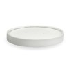 430-950ml -12-32oz White Paper BioBowl Lid CT 500