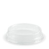 60-280ml Dome No Hole Clear BioCup Lid CT 2000