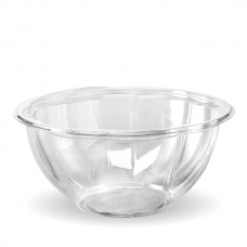 1080ml -32oz Clear PLA Salad BioBowl CT 450