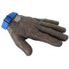 Glove Mesh 5 Finger LARGE Blue Band EA