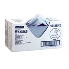 Wypall Kimtowels Blue L-30 3 ply embossed wipes