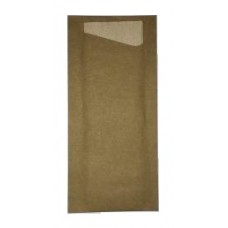 Pochetta Pouch Kraft 2ply Napkin PK 350