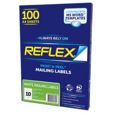 10 Mailing Labels 99.06 x 57mm Print n Peel PK 100