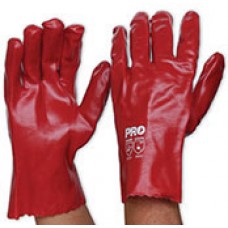 Pro Choice PVC Glove Red 27cm PR PK 12