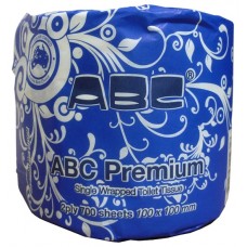 ABC 700 Sheet Toilet Paper 2Ply CT 48