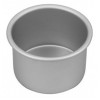 Silver Anodised Round Cake Pan 10x7.5cm EA