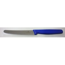 Victorinox Steak n Tomato Knife 11cm Round Tip Nylon Blue EA