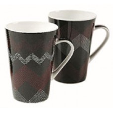 Ciroa Meto Mug Red Black 460ml EA