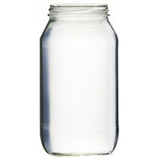 Glass Food Jar 750ml EA