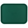 Plastic Tray 275x350mm Polyprop Green EA