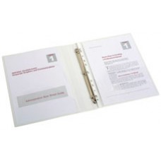 Marbig Slimview Binder A4 3O Ring 16mm White (EA)