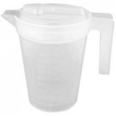 Autoplas Graduated Jug and Lid 1Ltr (EA)