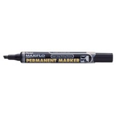 Pentel Maxiflo Action Pump Black Chisel Perm (PK 12)